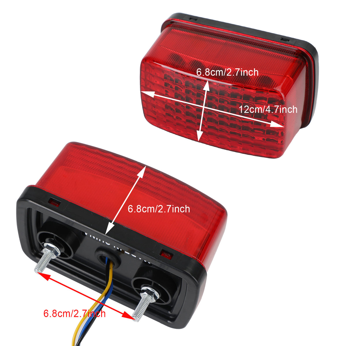 viking bruin wolverine 660 450 350 400 Yamaha Led Tail Light Red