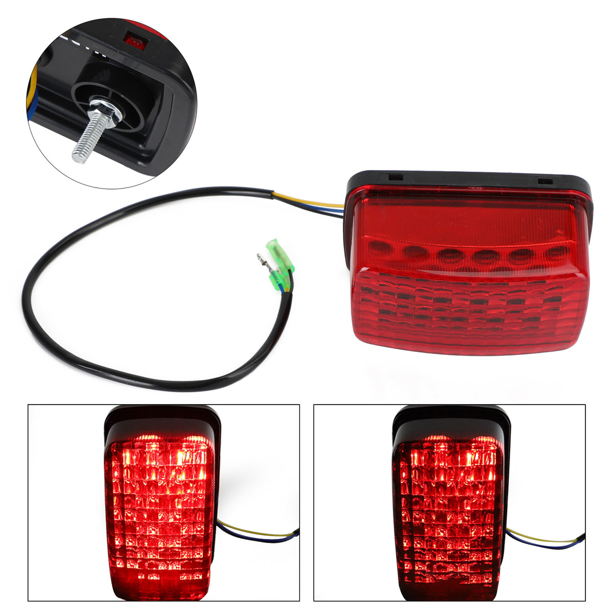 viking bruin wolverine 660 450 350 400 Yamaha Led Tail Light Red