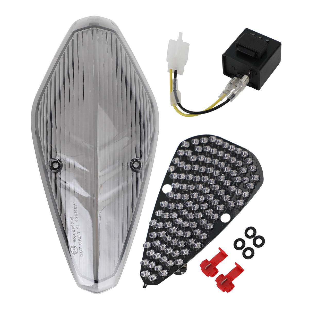 2002-2008 VTX1300 RETRO VTX1800 RETRO 1800T Honda Taillight + Turn Signals Smoke