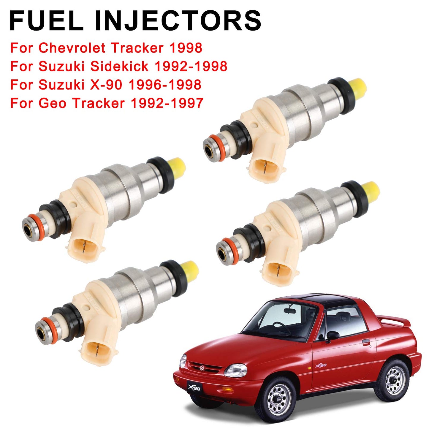 Injecteurs de carburant 4G1549 1571058B00 INP470 pour Chevrolet Tracker 1998