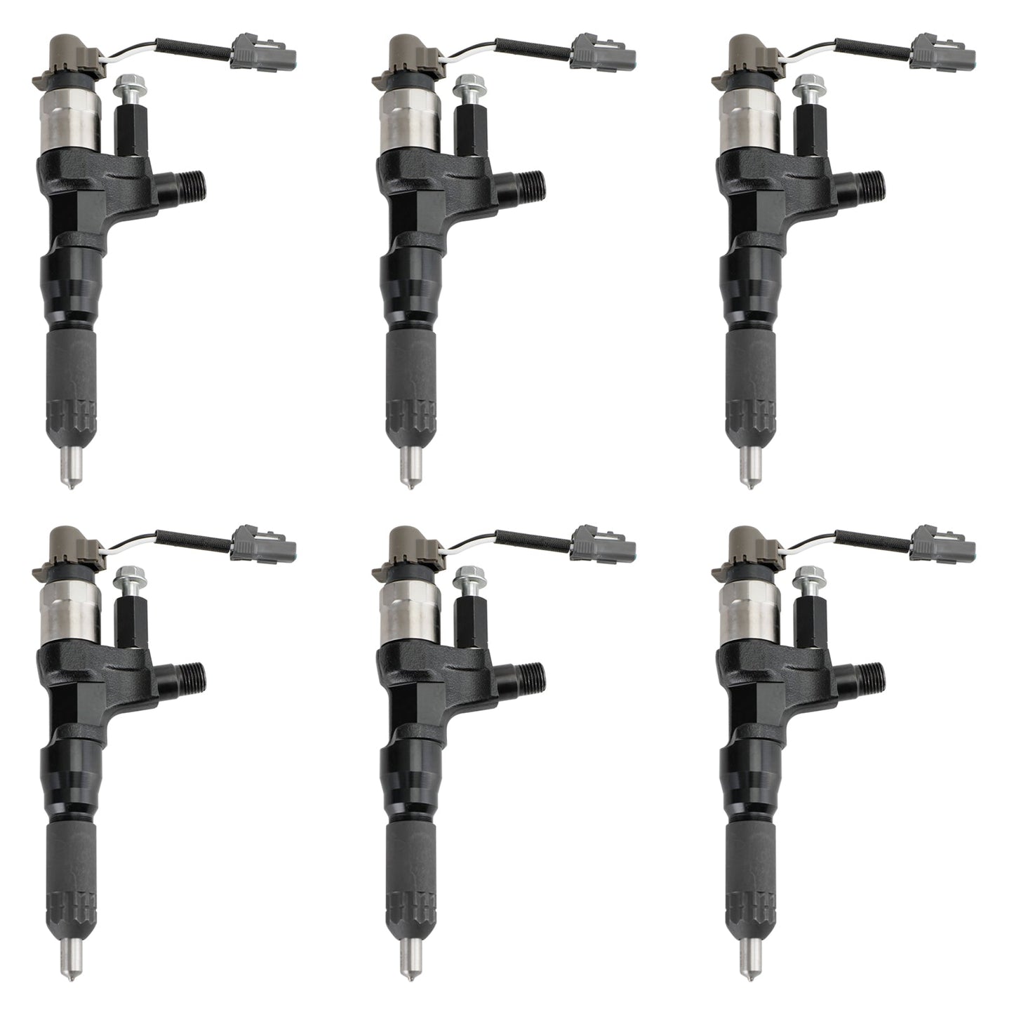 Injecteurs de carburant Hino 3,8 L 4,7 L 5,0 L 6,5 L 7,7 L 6 pièces 095000-6593 CB84034501S 095000-6594