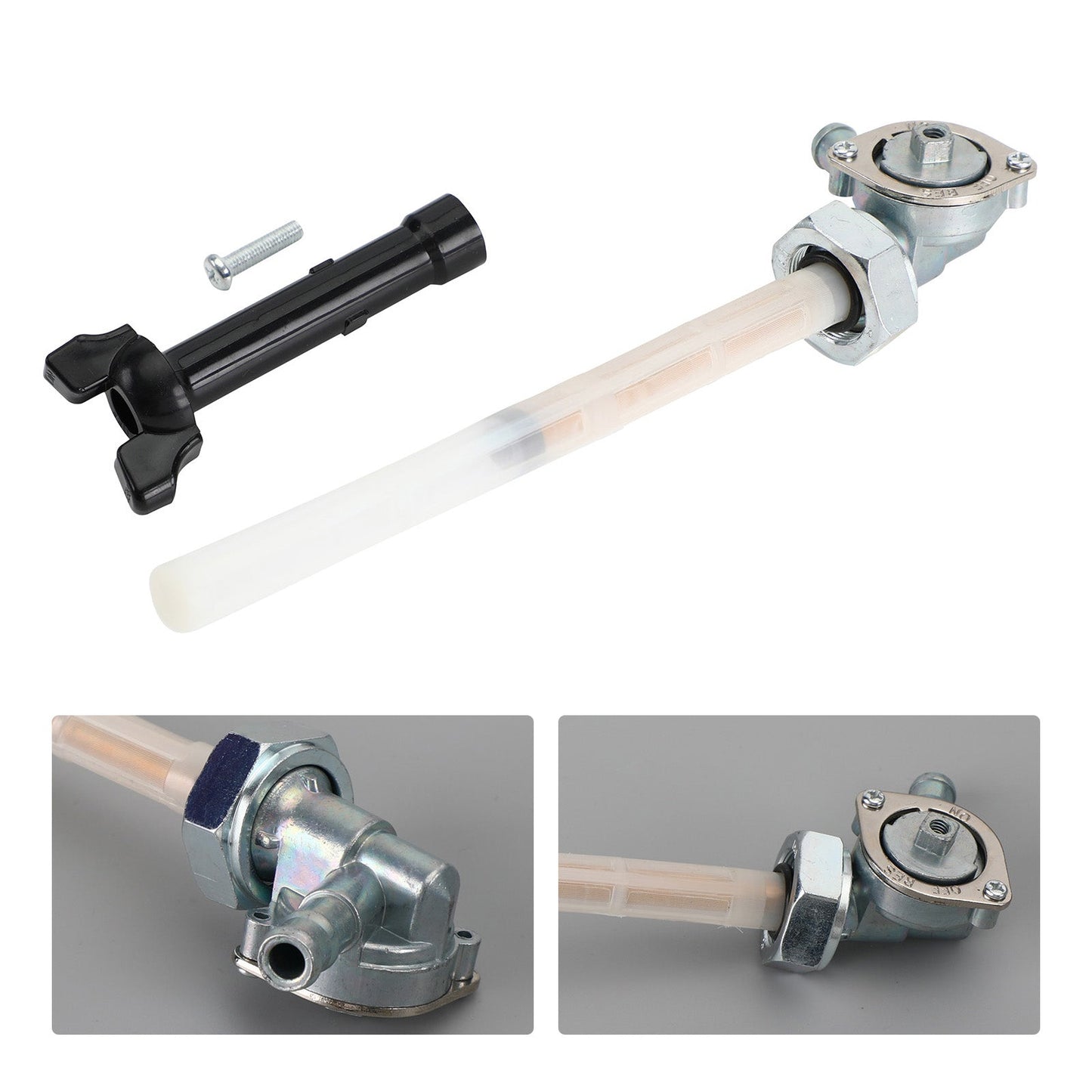 Robinet d'essence et vis de levier pour Shadow VLX 600 VT600C 04-07 VT600CD Deluxe 99-07