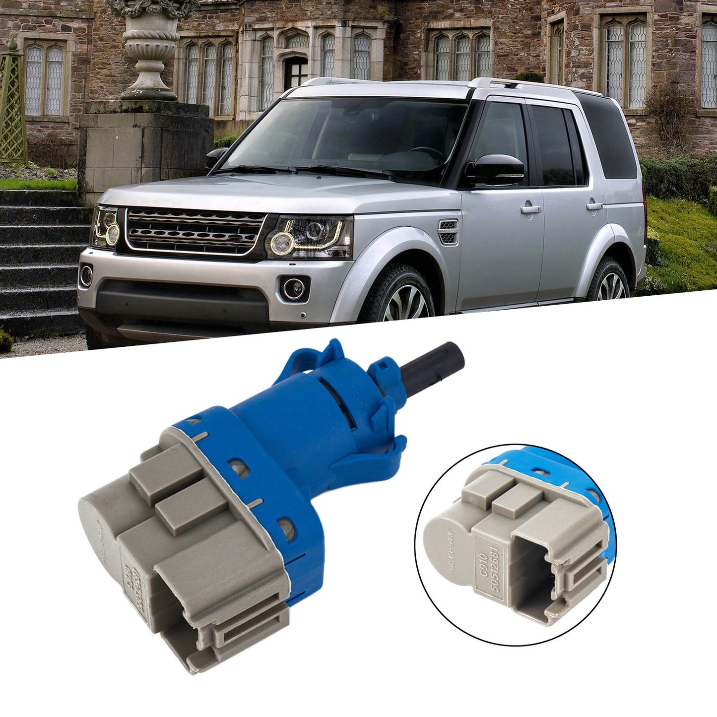Interrupteur de feu stop XKB500110 pour Range Rover Sport et Land Rover Discovery 3, 4 et 5