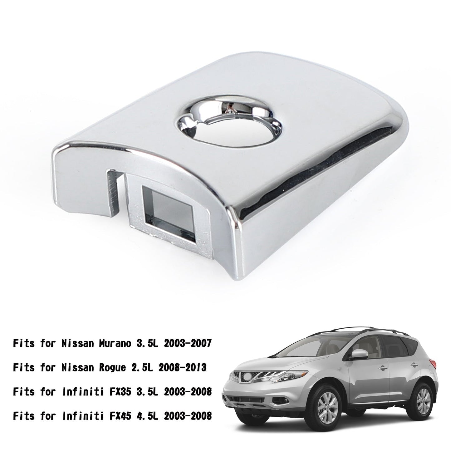 Capuchon de poignée de porte avant gauche pour Nissan Infiniti 80645-CA000
