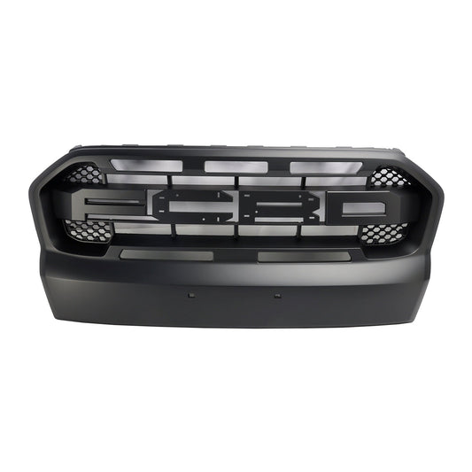 Ford Ranger 2015-2019 T7 Ranger Raptor Style Matt Black Front Bumper Grill