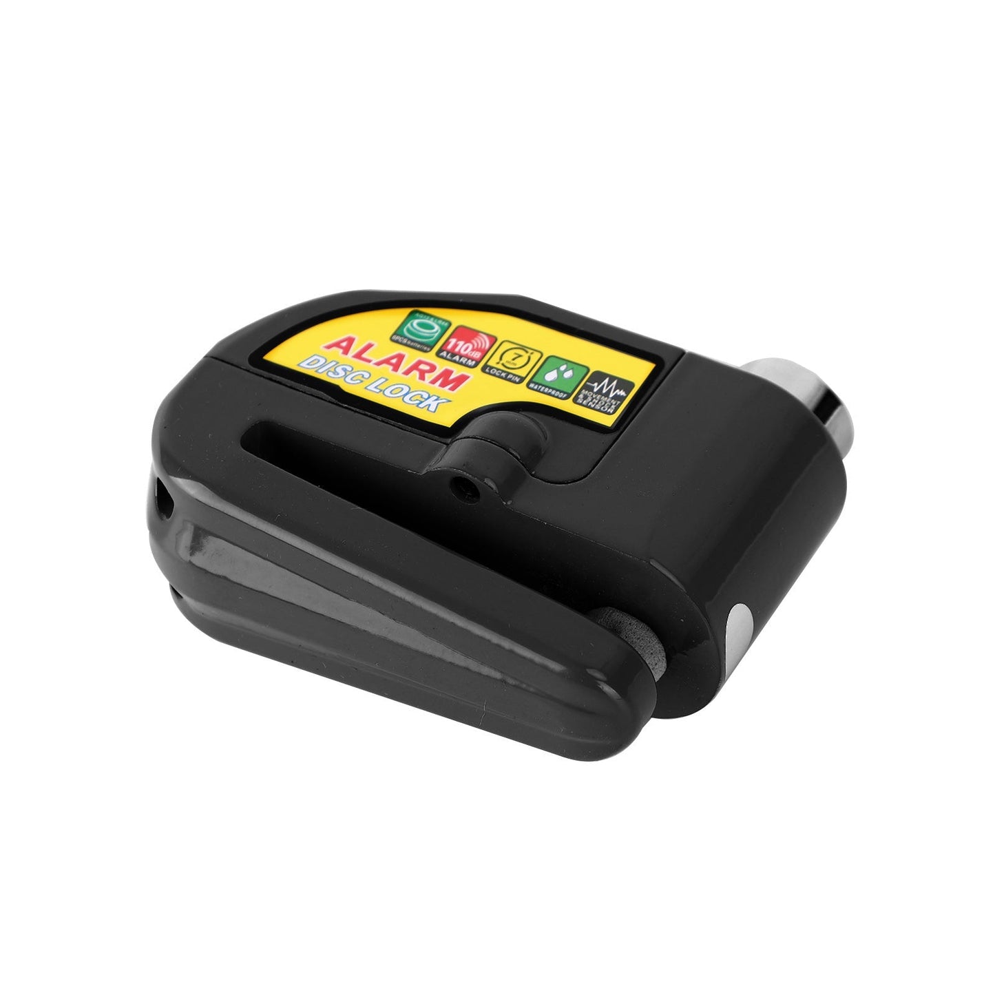 Alarma de bloqueo de freno de disco antirrobo para motocicleta, color azul