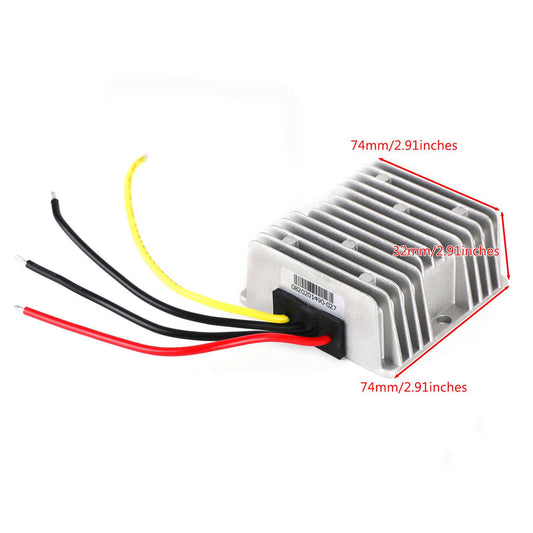 Waterproof 24V to 12V DC Converter - 10A 120W Step Down Power Regulator