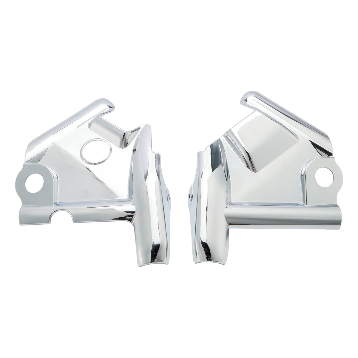 Cubierta del cuello del marco superior de la horquilla delantera de Yamaha V-Star XVS1100 1999-2011, cromada