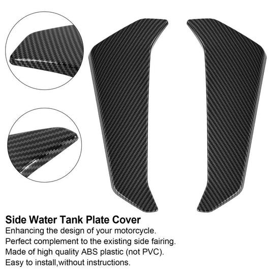 Carbon Side Water Tank Plate Cover Fairing For Yamaha MT-09 FZ09 2017-2021