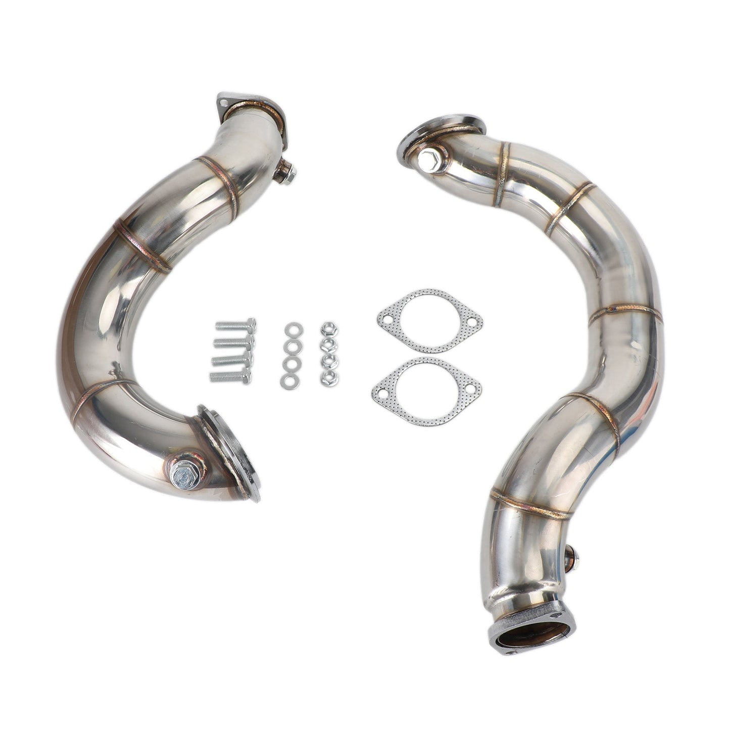 2007-2011 BMW N54 335i E90 E92 3‘�?Stainless Steel Exhaust Downpipe Pipes Champo