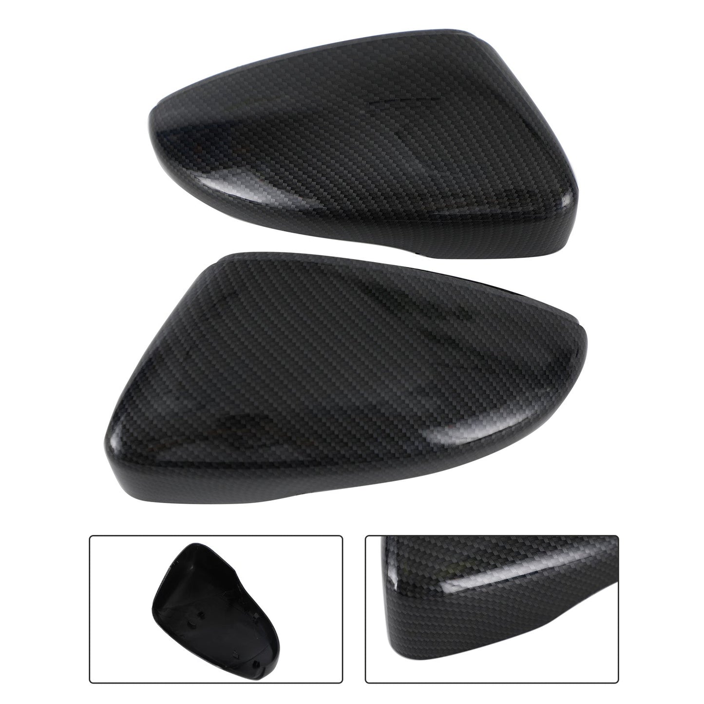 2009-2016 EOS 3C8 857 537 Rear View Wing Mirror Covers Caps