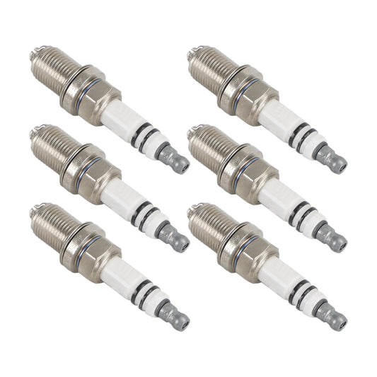 0242236562 Lot de 6 bougies d'allumage 12120037608 1435855 12129071003 93190944 pour BMW E36 E46 323i 325i 323i 328i 330i E39
