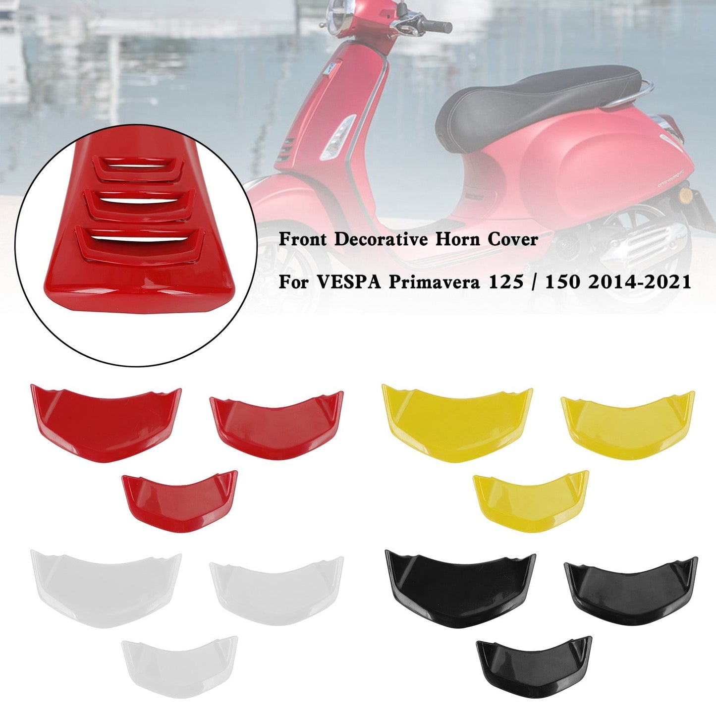 Cubierta decorativa delantera de bocina para VESPA Sprint Primavera 125/150 2014-2021