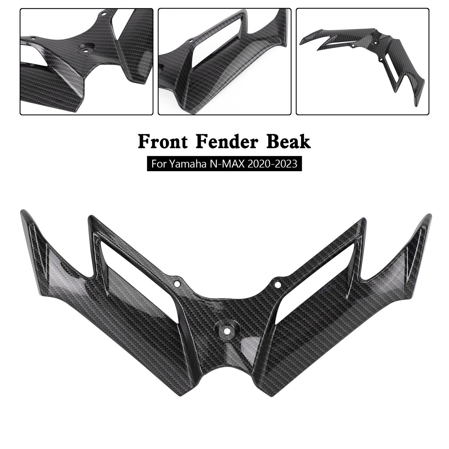 Extension de bec de garde-boue avant pour Yamaha N-MAX 2020-2023