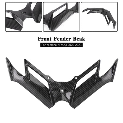 Front Fender Beak Nose Cone Extension For Yamaha N-MAX NMAX 2020-2023
