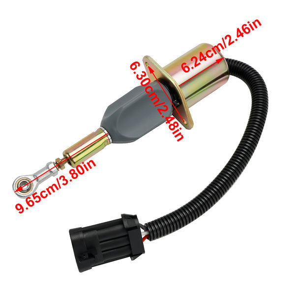 Solenoide de apagado 82850507 para New Holland 8970, 8670A, TR87, 8770A, 1089, TR88