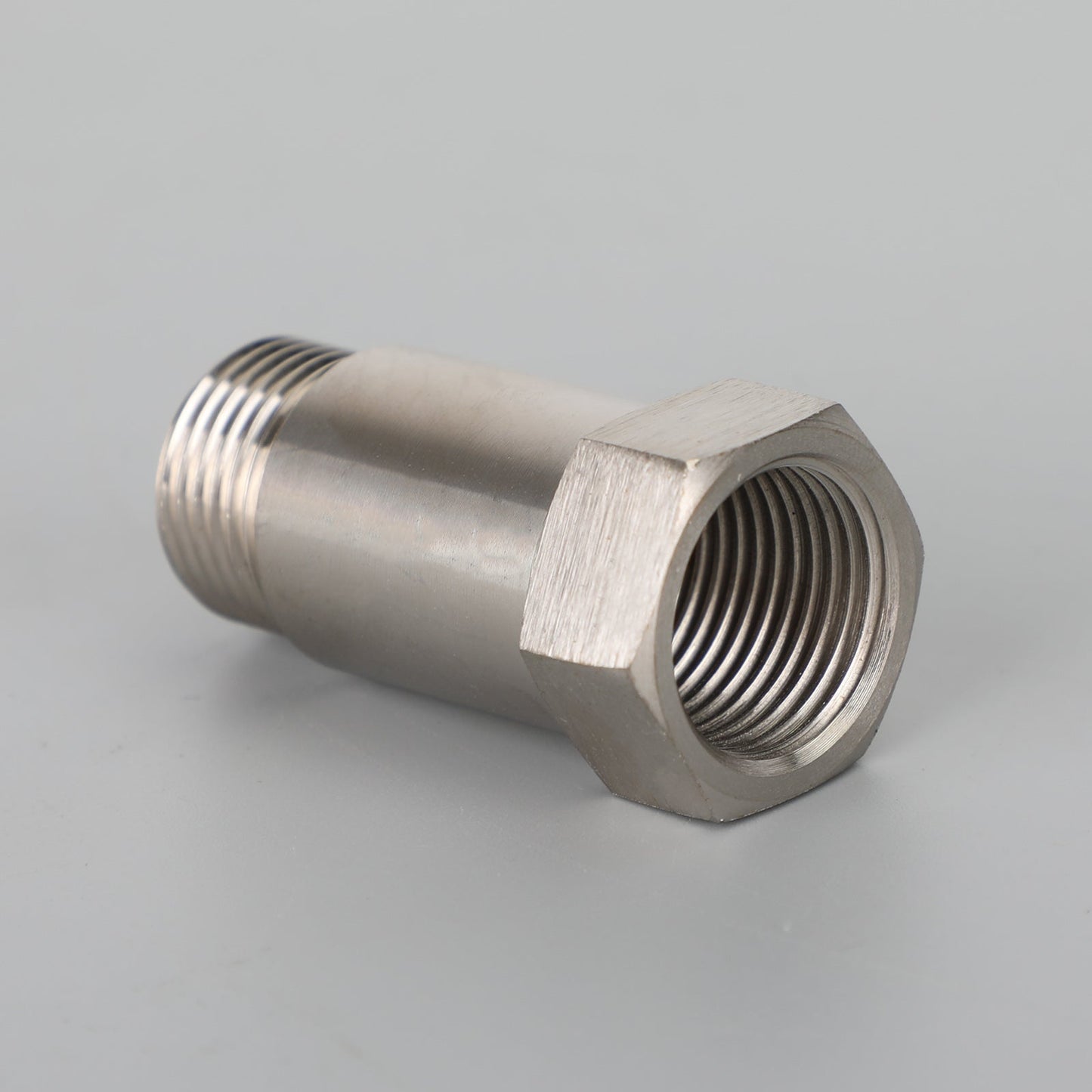 Adaptador de sensor de O2 CEL M18x15 de 45 mm para tubo de extensión de luz de verificación del motor (2 unidades)