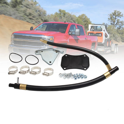2011-2015 GMC SIERRA 6.6L Duramax Diesel EGR Valve Cooler Delete Kit
