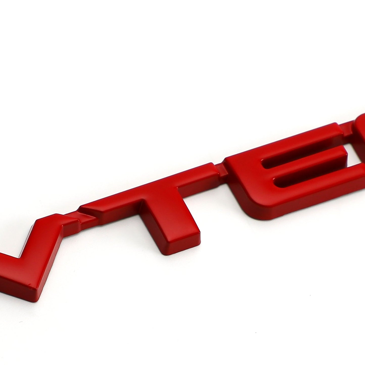 Autocollants 3D en métal pour coffre de voiture i-VTEC, emblème turbo arrière, rouge