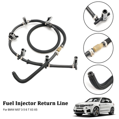 BMW 3 5 6 7 X3 X5 X6 13537792870 13537799869 13537799962 Fuel Return Line Hose Pipe Injector Hose Leak Line