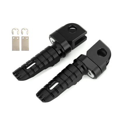 11-13 KAWASAKI ER-4N Front Footrests Foot Peg Black