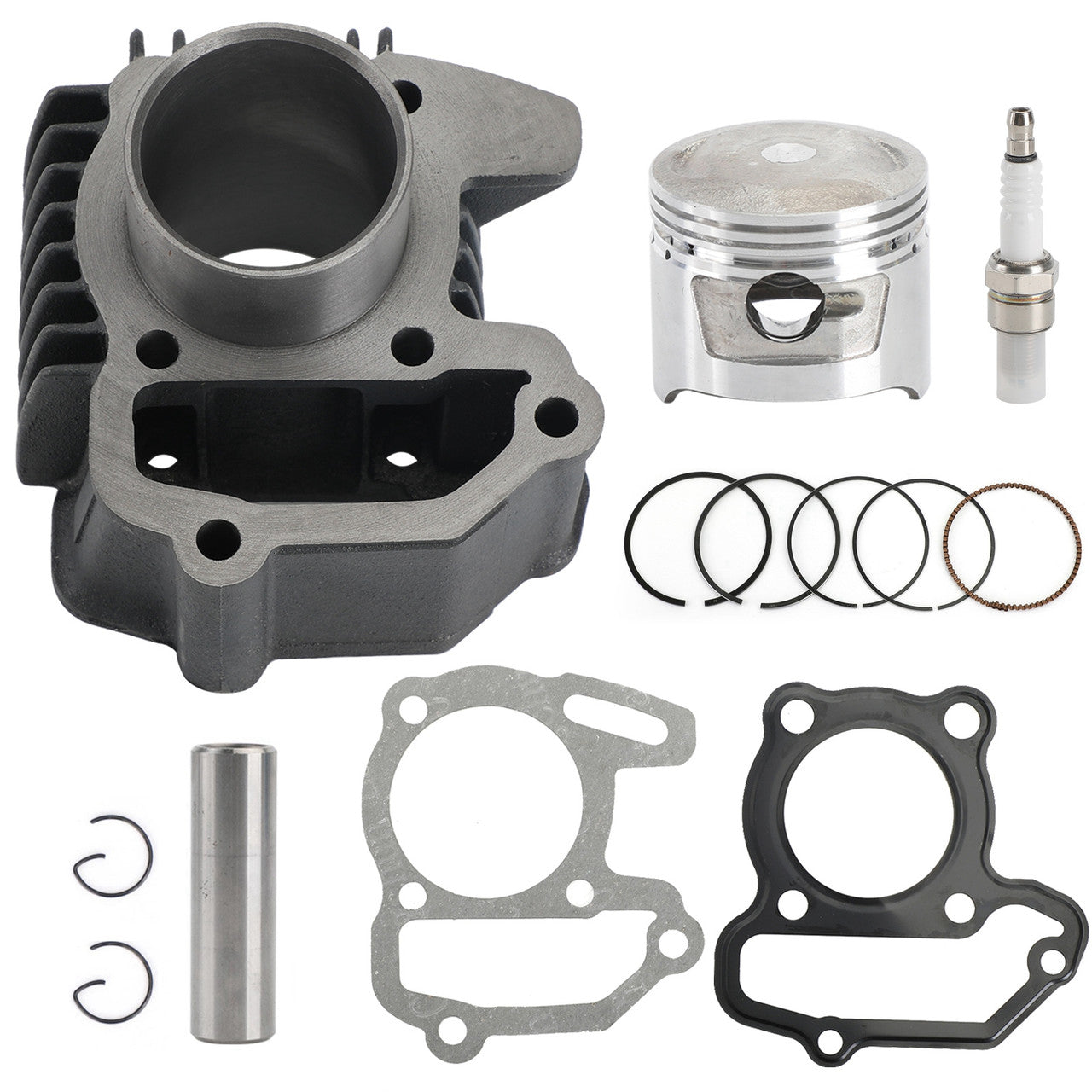 Kit de juntas y anillos de pistón para cilindro de 47 mm y 79 cc (1985-2001) 22K-11311-02-00 (Yamaha STD) para Badger 80 YFM80