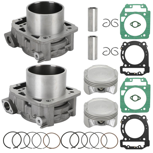 Kit de cylindres avant et arrière standard de 91 mm (420623566 et 420623565) pour Can-Am BRP Renegade 1000/R T3 (2012-2020)