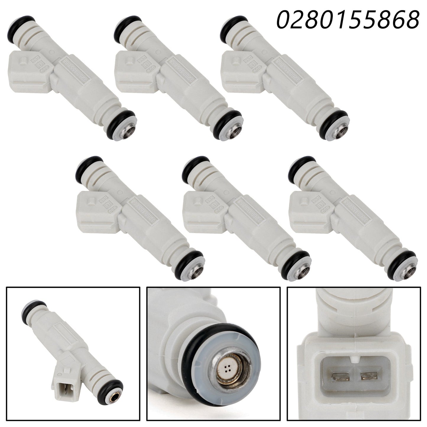 0280155737 NUEVOS inyectores de combustible de 36 lb Ford GM LS1 LT1 5.0L 5.7L 380cc 0280155868 0280155811