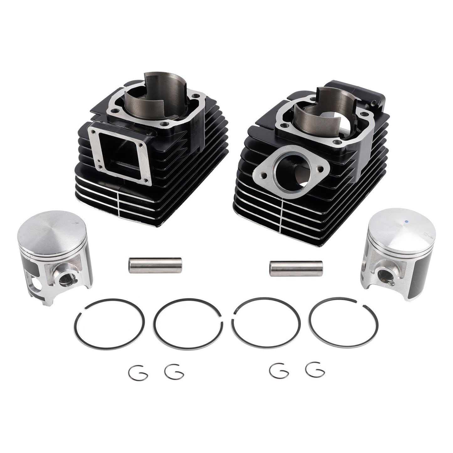 Kit de pasador de pistón de jarra de cilindro Yamaha RD350 1973-1975, pasador de muñeca izquierdo y derecho