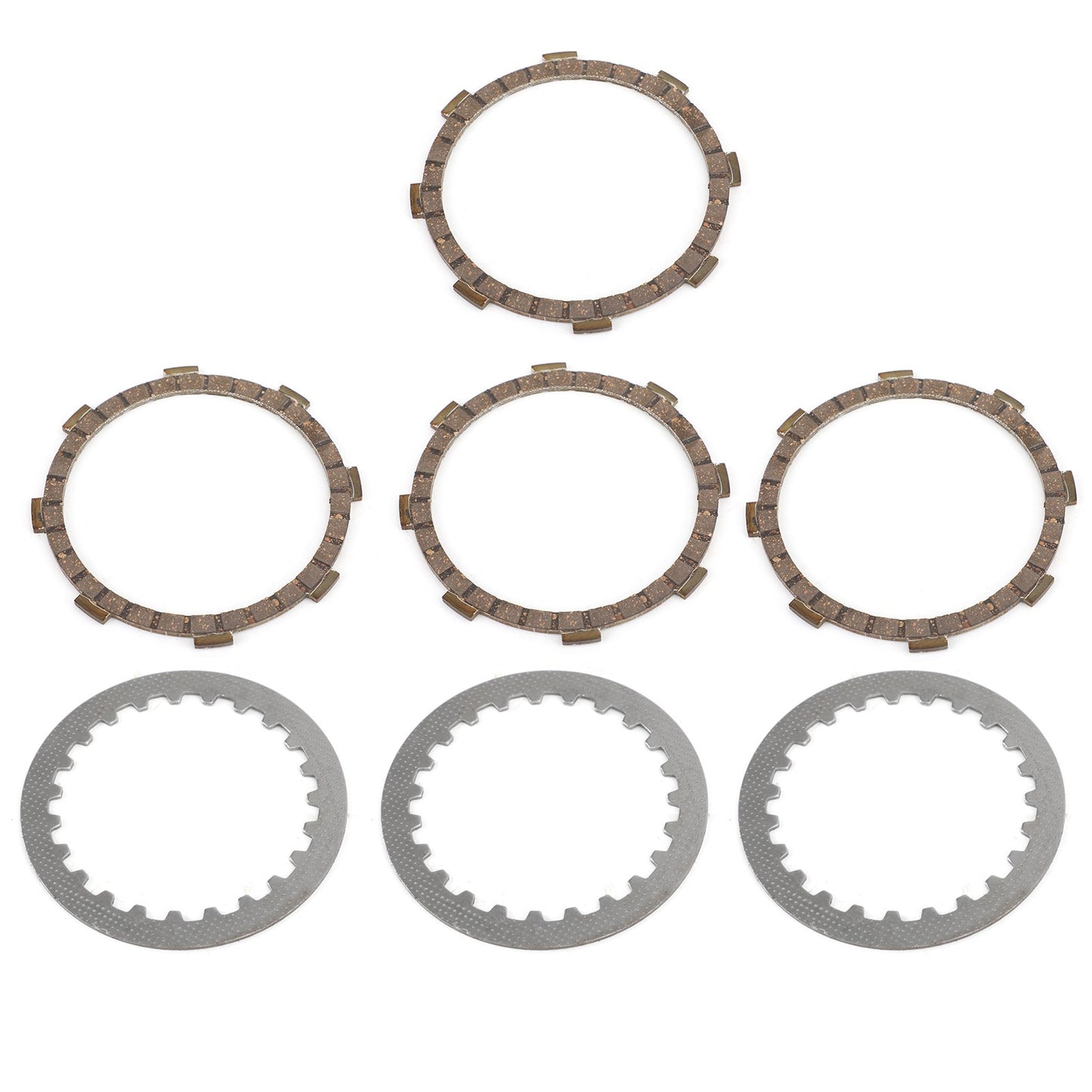 Kit de embrague de acero y placas de fricción para Yamaha YB100 DX100 L5 L5T L5TA 1969-1987