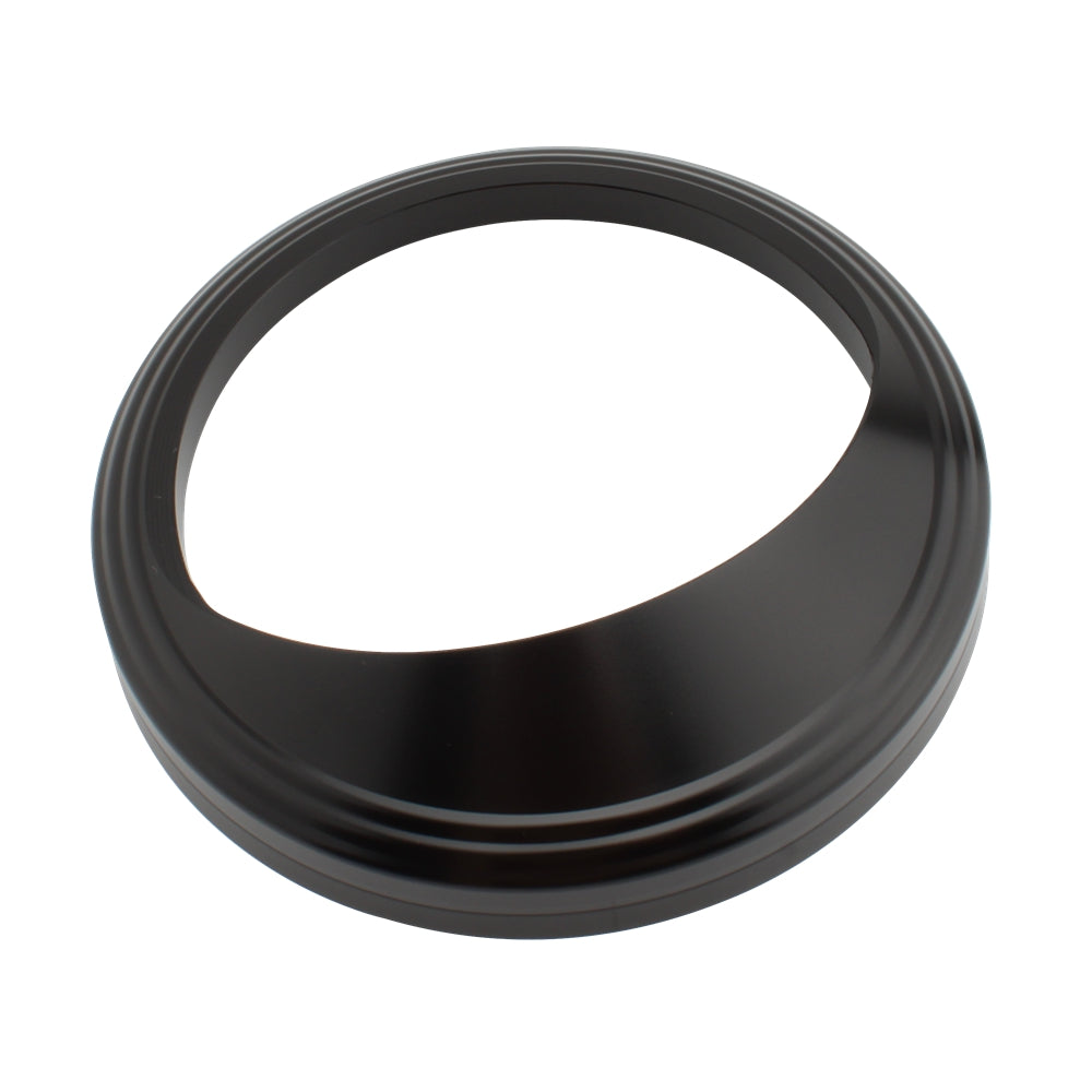 Carcasa exterior para velocímetro de 5 pulgadas para Glide Softail Fat Boy FXST, color plateado