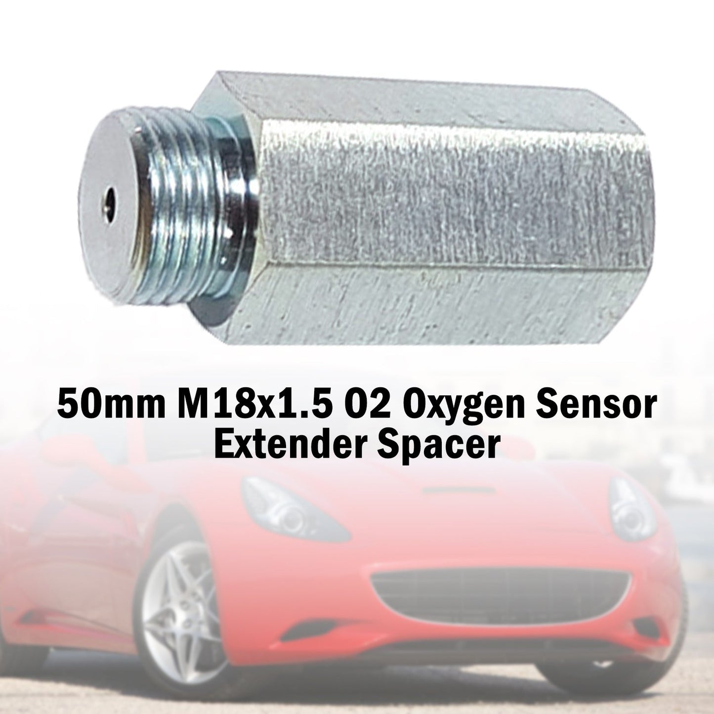 50MM M18x1.5 O2 Oxygen Sensor Extender SpacerFor Decat Hydrogen O2 Extender Spacer