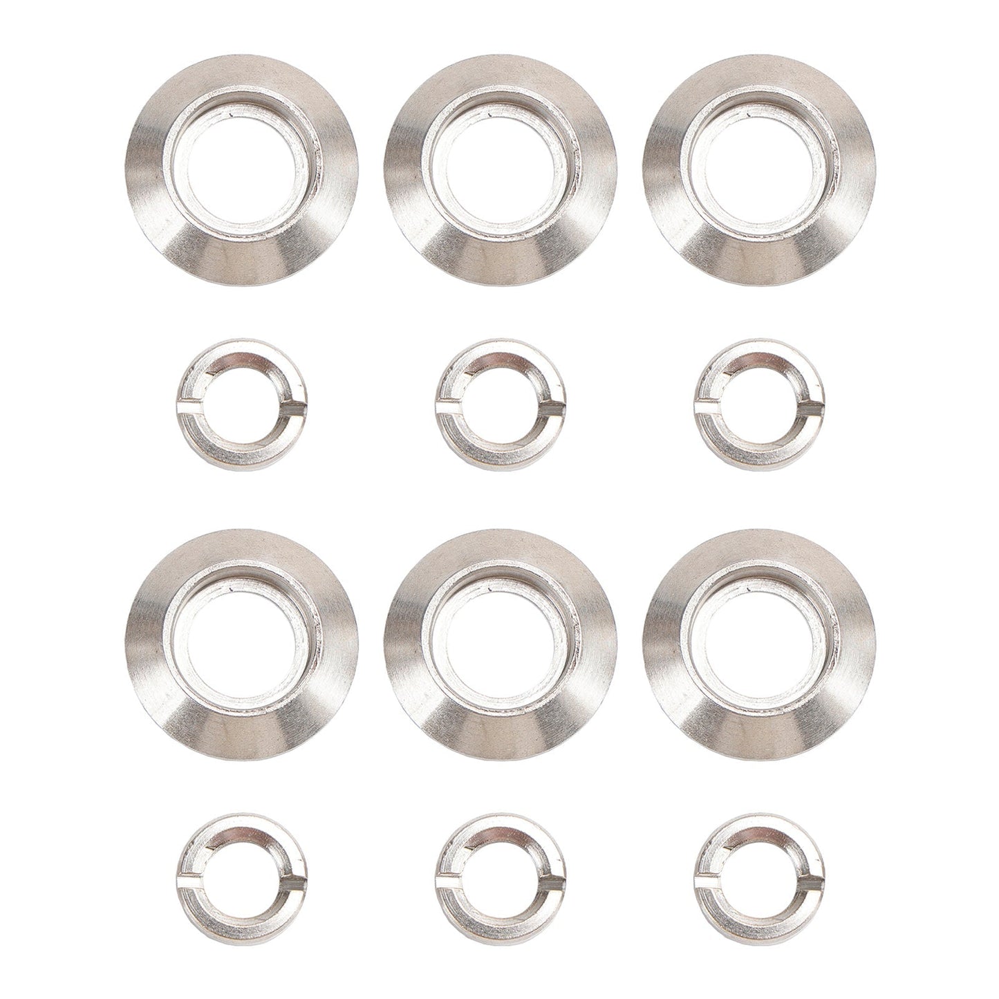 Jeep CJ5 CJ7 CJ8 1972-1986 - Juego de bisel y tuercas para interruptor de tablero de 2 pulgadas para luces y limpiaparabrisas (987911)