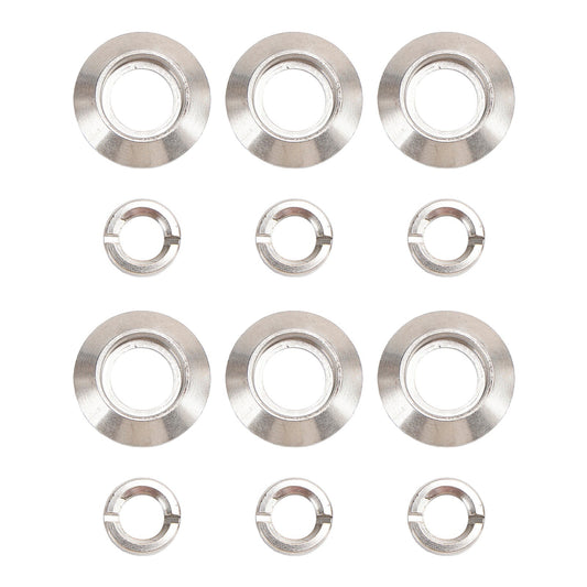 1972-1986 Jeep CJ5 CJ7 CJ8 2������ Dash Switch Bezel & Nut Set for Lights Wiper Fan 987911