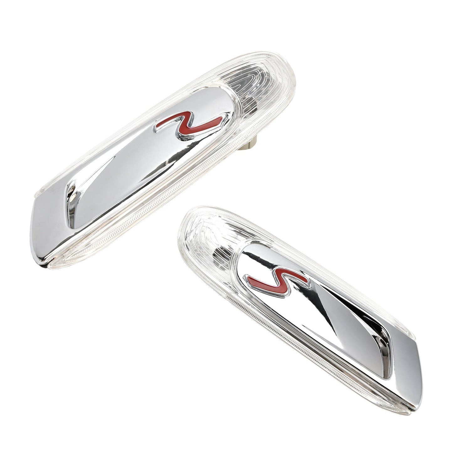 Par de luces de posición laterales para MINI F55, F56 y F57 S (2014-2021) con carcasa de luz de giro 63137298351 y 63137298352