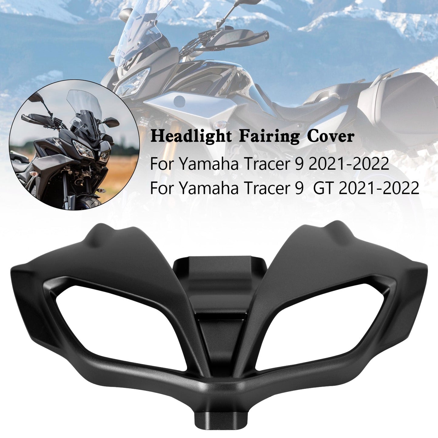 Headlight Fairing Stay Beak Nose Cone For For Yamaha Tracer 9 GT 2021-2022
