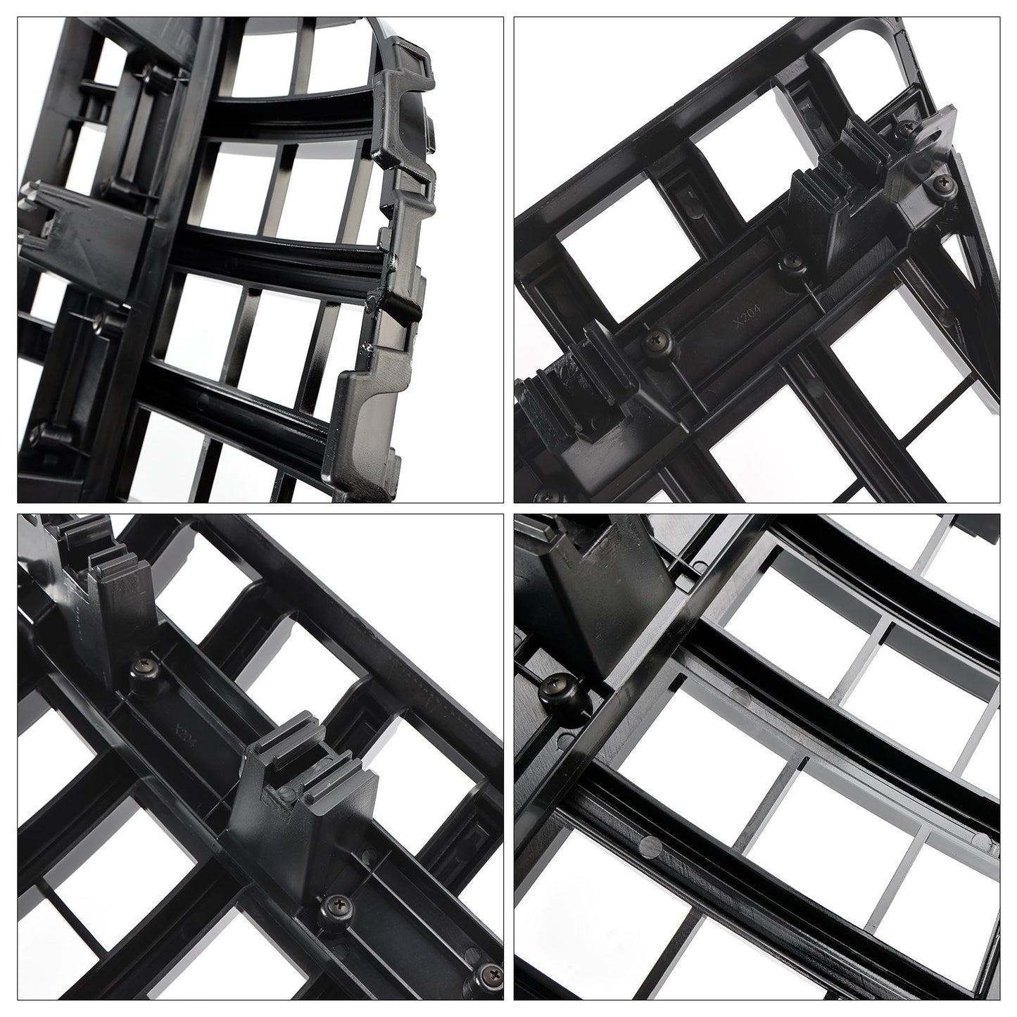 2013-2015 Mercedes Benz GLK X204 Front Grille Grill Mesh Chrome