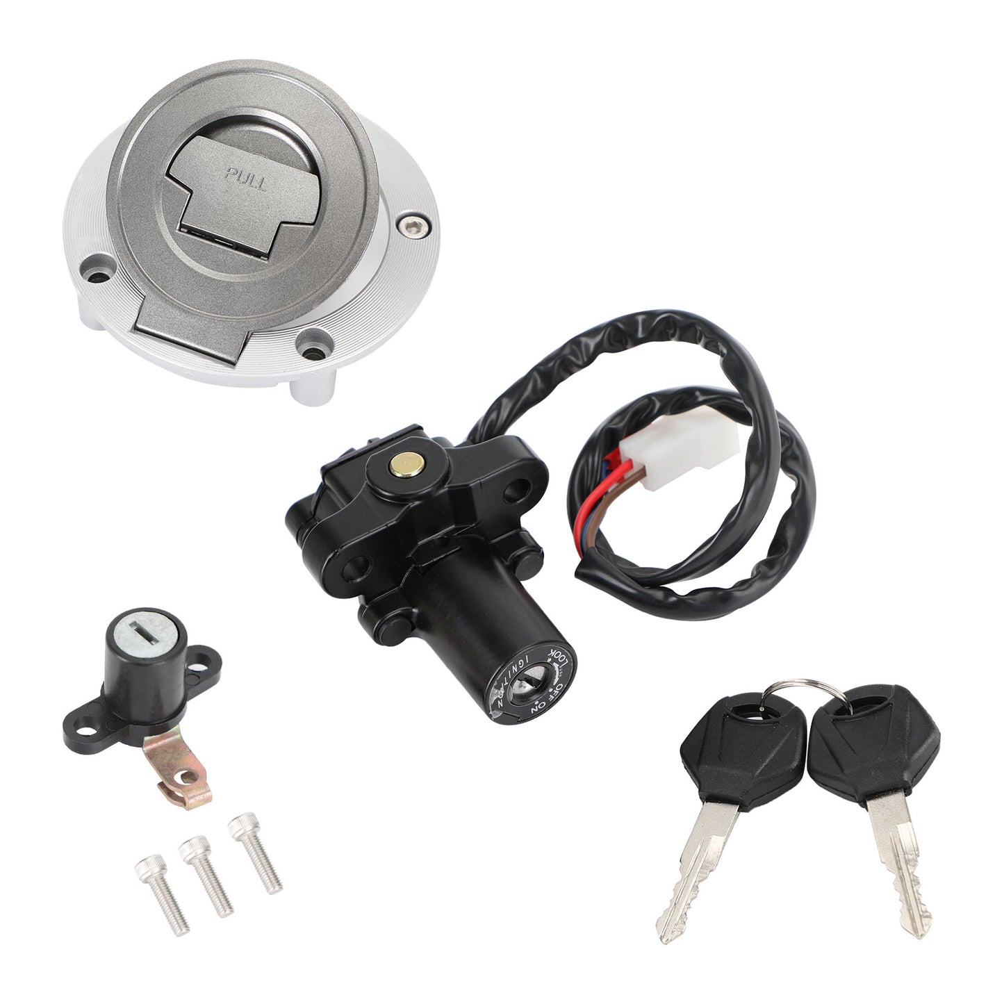 Yamaha FJR 1300 FZ1 FZ6 FZ8 XJ 6 YZF R1 R6 Ignition Switch Gas Cap Lock Set
