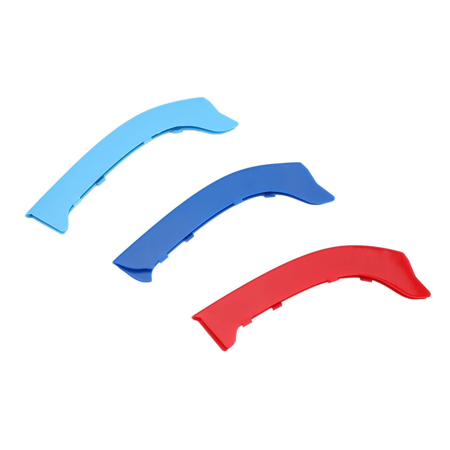 Bandes de protection de calandre avant tricolores pour BMW Série 3 2009-2012