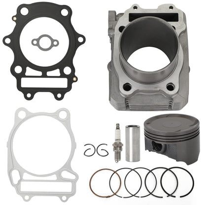 Cylinder Jug 82mm 376cc Top End Kit Fit for 2002-2022 Suzuki Eiger 400 / King Quad 400 Piston Rings Gaskets