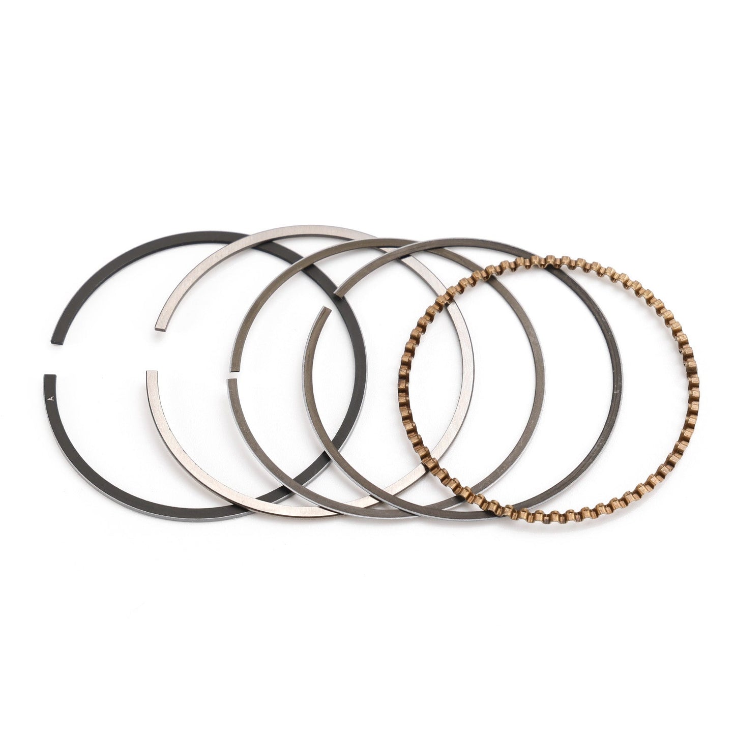 Kit de juntas de pistón y anillos de cilindro de 52 mm para Suzuki AN 125 AN125 1995-2000 20E