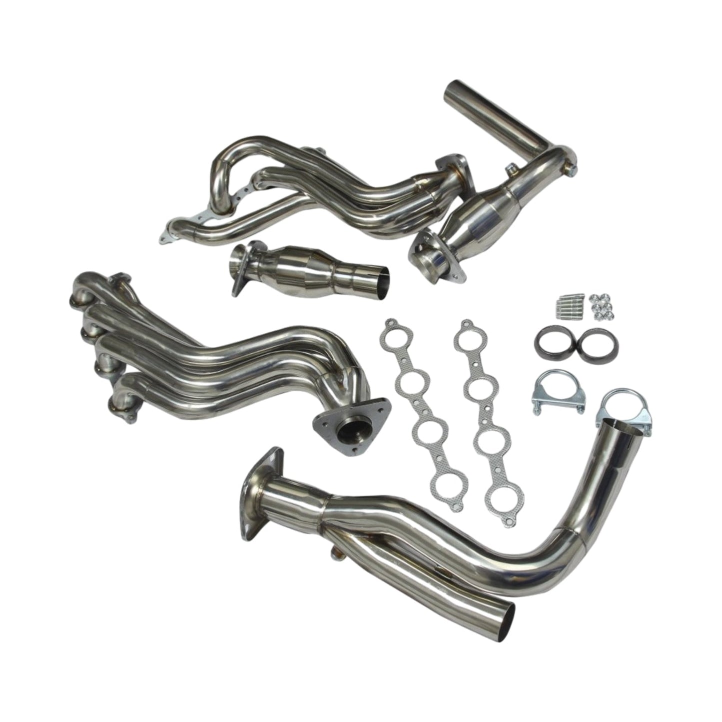 Collecteur d'échappement en acier inoxydable pour Chevrolet Tahoe 2000-2004, moteur V8 GMT800 avec tuyau en Y