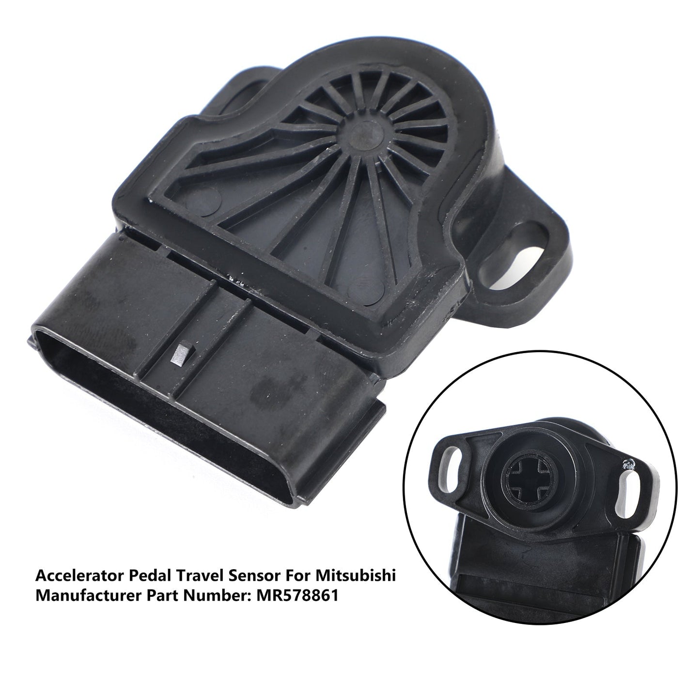 Sensor de recorrido del pedal del acelerador TPS MR578861 para Mitsubishi Lancer 2.0L / Outlander 2.4L (2002-2006)