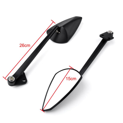 Rear view Mirror Mirrors For Yamaha TMAX T-MAX 530 2012-2013 Black