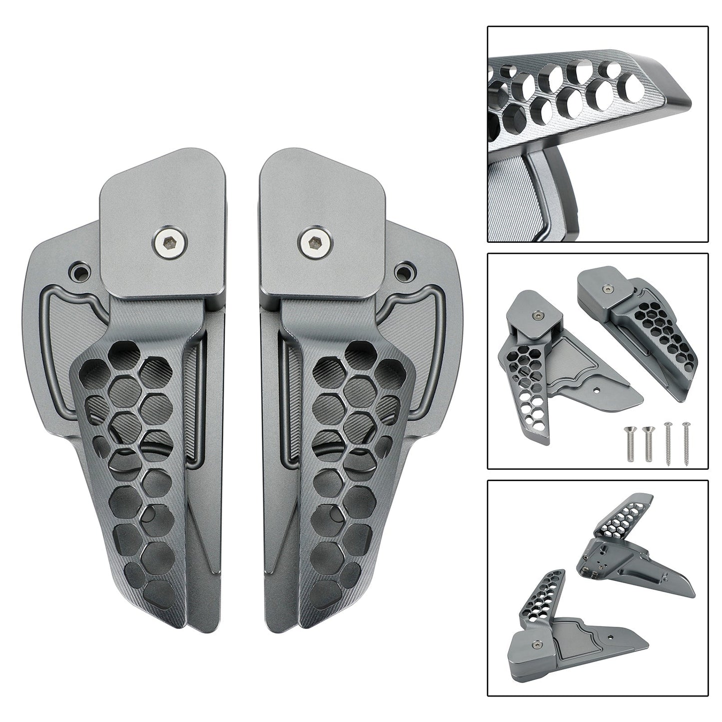 Reposapiés traseros compatibles con Vespa Primavera/Sprint 125 150 17-20