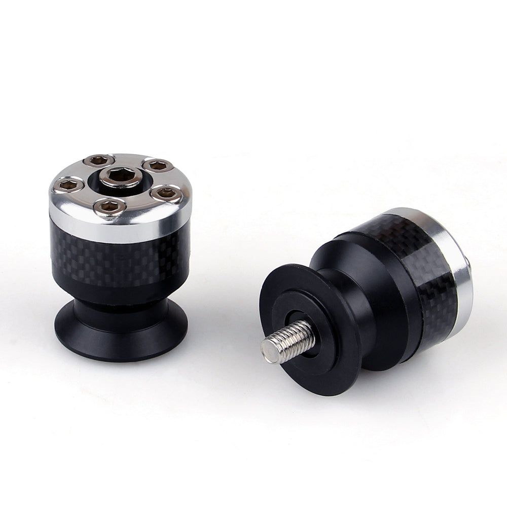 Curseurs de bras oscillant universels en fibre de carbone CNC pour moto, 8 mm