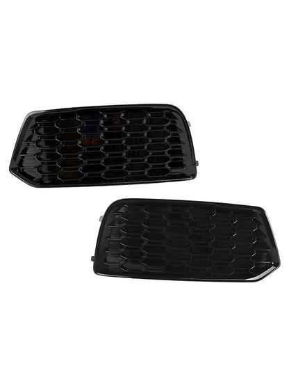 2018-2022 Audi Q5 Standard Version 80A807679D 80A807679DRU6 2PCS Front Bumper Cover Grille Grill Bezel Insert Generic