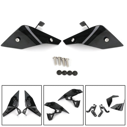 Top Side Wing Windshield Air Deflector For Honda Crf1100L 20+ Made Of Plastic