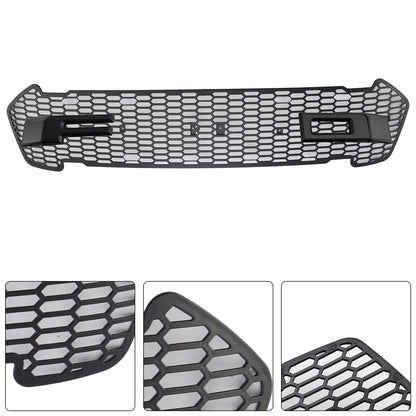 2015-2019 Matte Black Front Bumper Grill Grille Fit Ford Ranger T7 W/LED