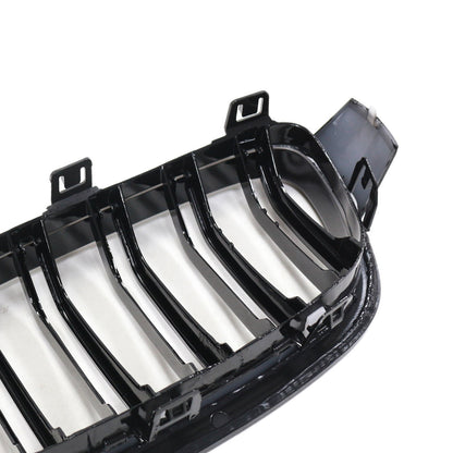 2012-2019 Double Slat Front Kidney Grille Grill Fit BMW 3 Series F30 F31 F35